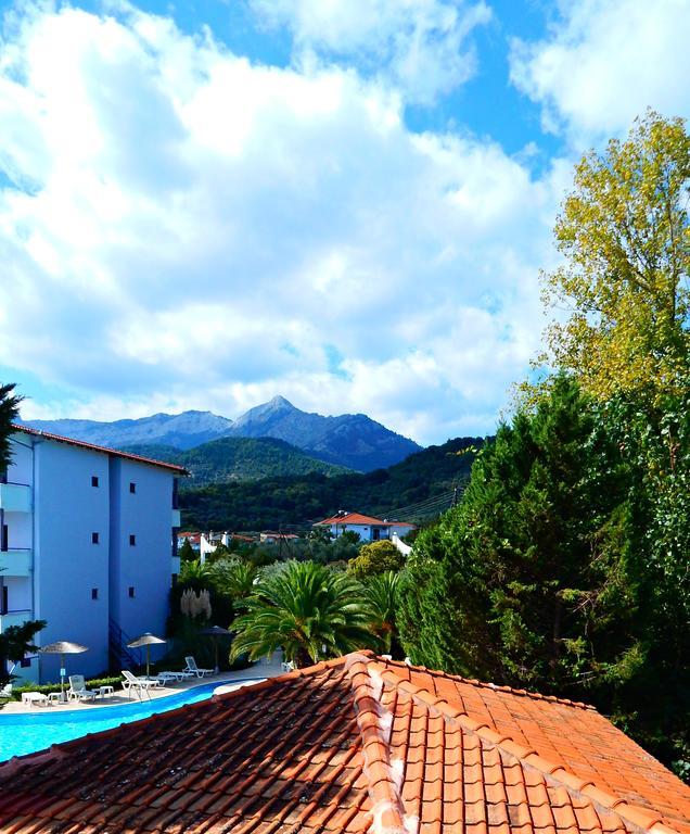 Panorama Apartments And Studios Chrysi Ammoudia Exterior foto